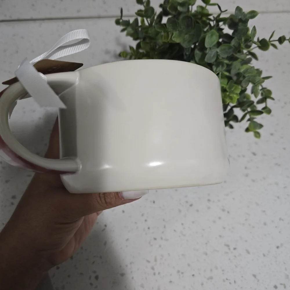 Disney Winnie the Pooh First Day of Fall Mug - White and Red